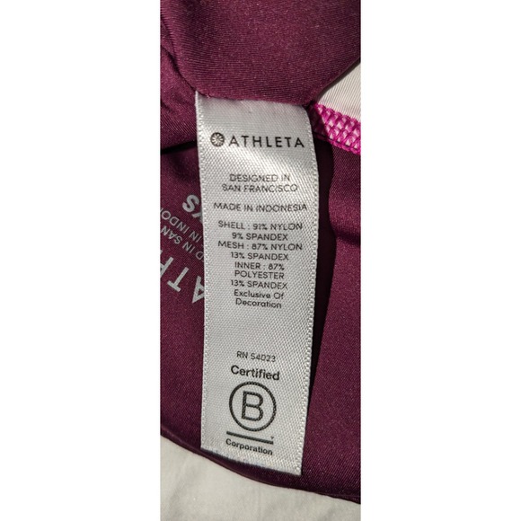 Athleta XS Shorts Athleta Running Free Colorblock 3.5” Short
Women's Pink Purple - Picture 4 of 9